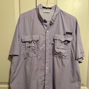 Columbia Super Bahama PFG fishing shirt Size XL